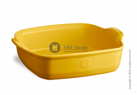 Форма для выпечки прямоугольная 22 х 14 см Emile Henry Ovenware, Yellow Provence