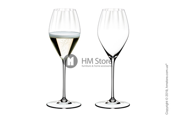 Набор бокалов для шампанского Champagne  Riedel Perfomance 375 мл на 2 персоны