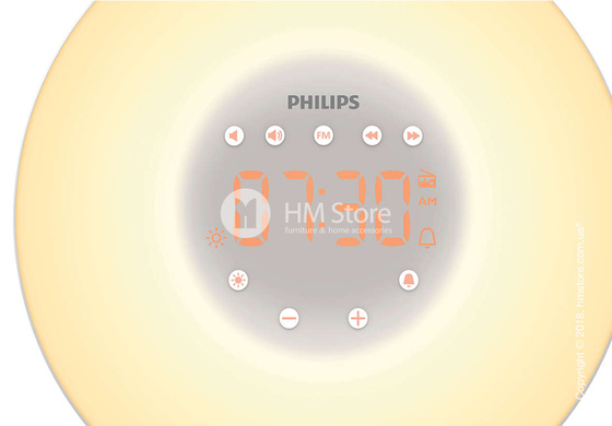 Световой будильник Philips Wake-up Light HF3506/06, Black