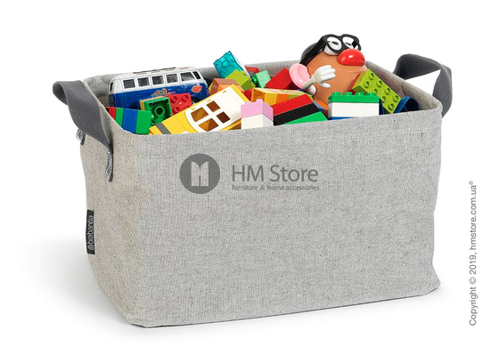 Корзина для белья складная Brabantia Foldouble Laundry Basket 35 л, Grey