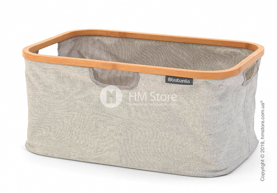 Корзина для белья складная Brabantia Foldouble Laundry Basket 40 л, Grey