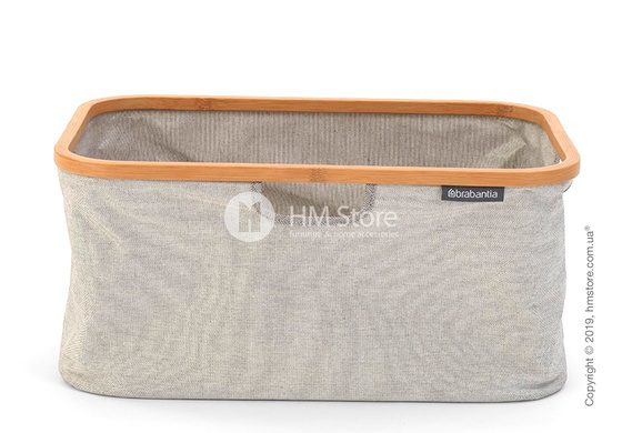 Корзина для белья складная Brabantia Foldouble Laundry Basket 40 л, Grey