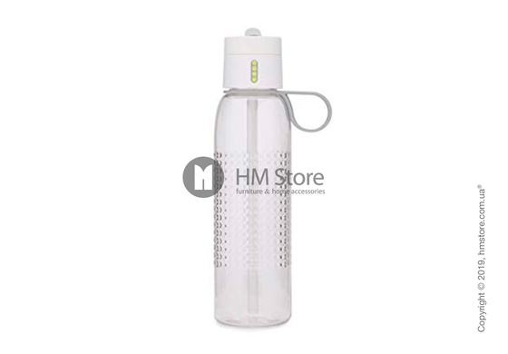 Бутылка для воды Joseph Joseph Dot Active with Hydration Counting Lid, White 750 мл  Бутылка для воды Joseph Joseph Dot Active with Hydration Counting Lid, White 750 мл