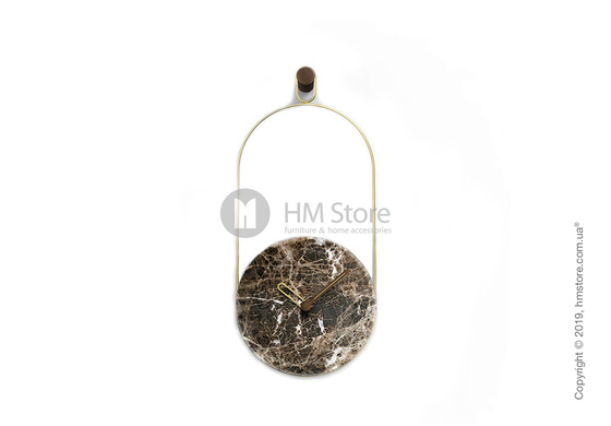 Часы настенные Nomon Eslabon Wall Clock, Emperador