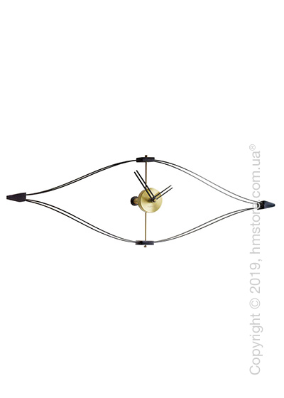 Часы настенные Nomon Mini Look Wall Clock, Walnut