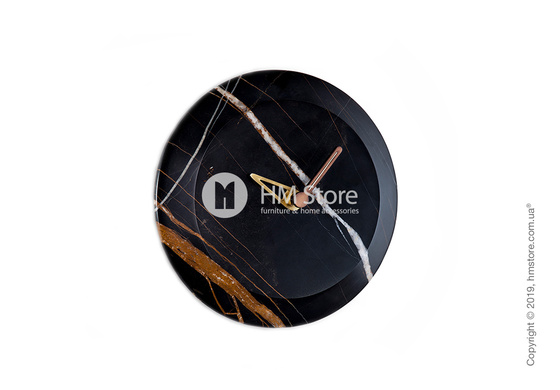 Часы настенные Nomon Bari M Wall Clock, Sahara Noir