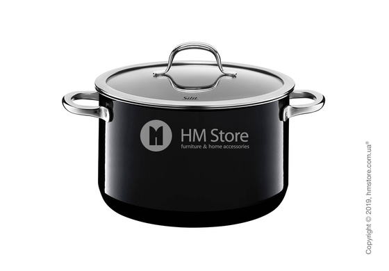 Кастрюля Silit коллекция Passion 6,4 л, Black