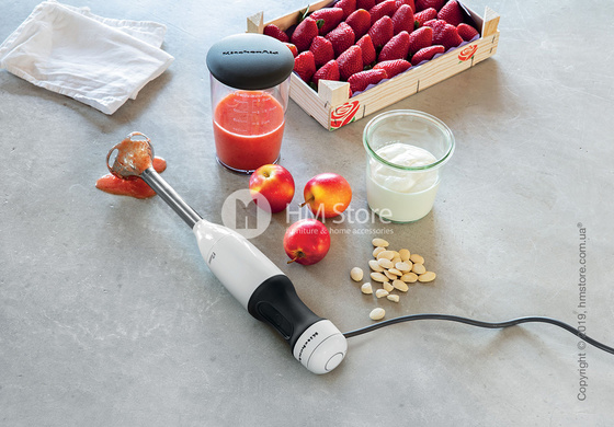 Блендер погружной KitchenAid Classic, Frosted Pearl White