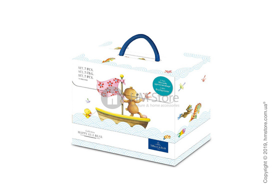 Набор детской посуды Villeroy & Boch коллекция Happy as a Bear, 3 предмета