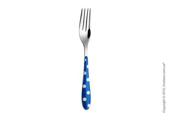 Набор столовых приборов Bugatti Pois на 6 персон, 24 предмета, Blue