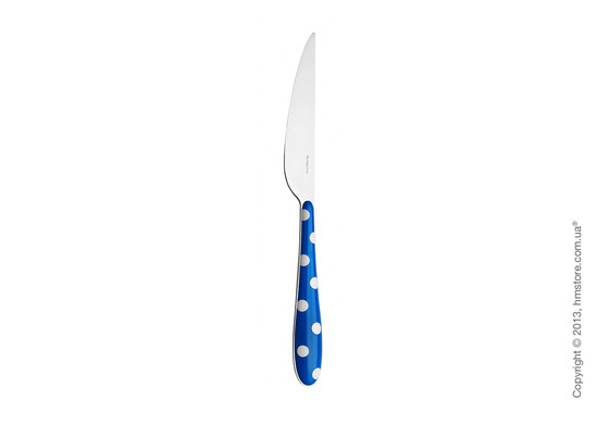 Набор столовых приборов Bugatti Pois на 6 персон, 24 предмета, Blue