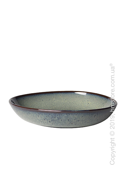 Тарелка столовая глубокая Villeroy & Boch коллекция Lave, 22x21 см, Grey
