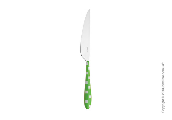 Набор столовых приборов Bugatti Quadri на 6 персон, 24 предмета, Green