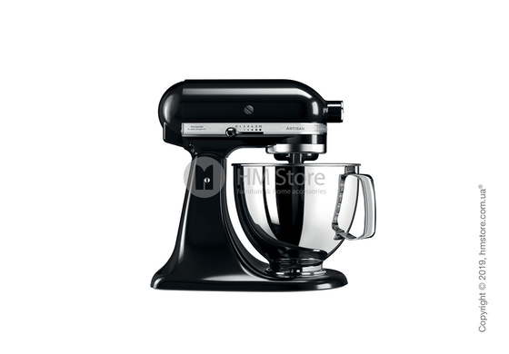 Планетарный миксер KitchenAid Artisan Series 5-Quart Tilt-Head Stand Mixer Plus Bowl 4.8 л, Onyx Black