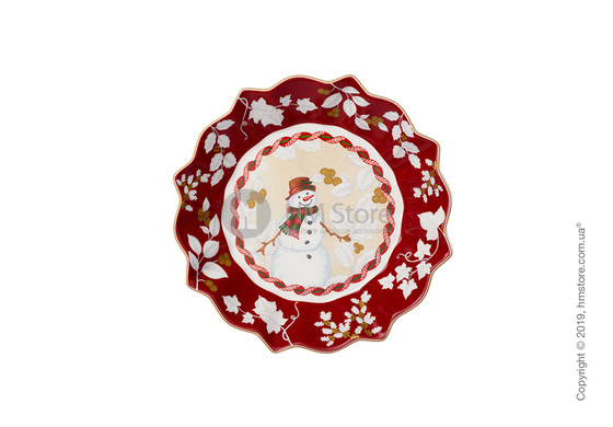 Блюдо для подачи Villeroy & Boch коллекция Toy’s Fantasy, 25 см, Snowman
