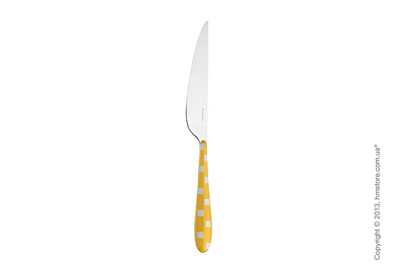 Набор столовых приборов Bugatti Quadri на 6 персон, 24 предмета, Yellow Набор столовых приборов Bugatti Quadri на 6 персон, 24 предмета, Yellow