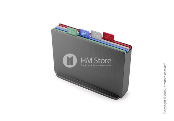 Набор разделочных досок на подставке Joseph Joseph Index Regular Coast, Grey