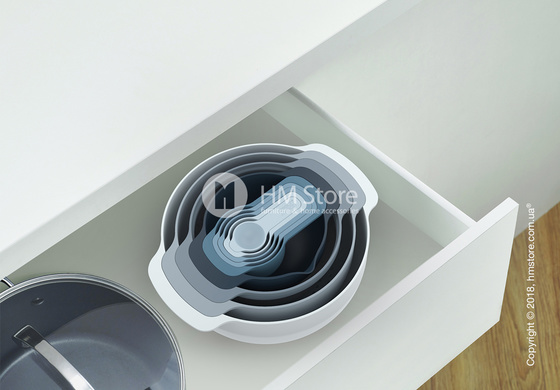 Набор мисок для приготовления Joseph Joseph Nest 9 Plus Editions, Sky
