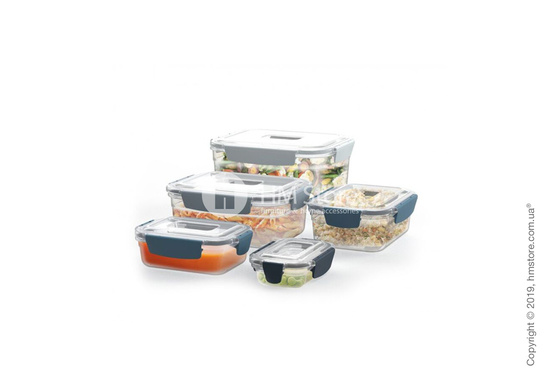 Контейнеры для хранения Joseph Joseph Nest Storage, Set of 5, Sky Контейнеры для хранения Joseph Joseph Nest Storage, Set of 5, Sky