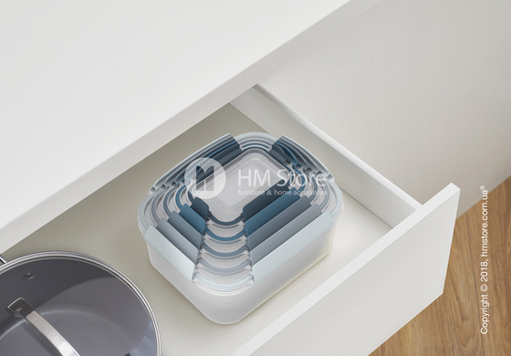 Контейнеры для хранения Joseph Joseph Nest Storage, Set of 5, Sky Контейнеры для хранения Joseph Joseph Nest Storage, Set of 5, Sky