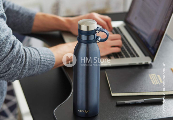 Термобутылка Contigo Matterhorne Couture, Blue Slate 590 мл