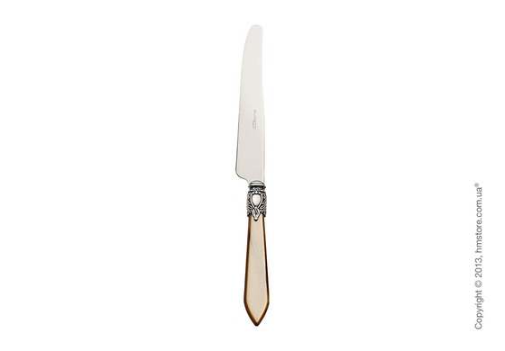 Набор столовых приборов Bugatti Oxford коллекция Old-Silverplated Ring на 6 персон, 24 предмета, Onyx