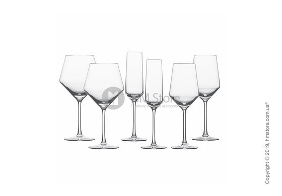 Набор бокалов для красного, белого и игристого вина Schott Zwiesel Pure Sauvign/Spark Wine/Burgun, 6 шт