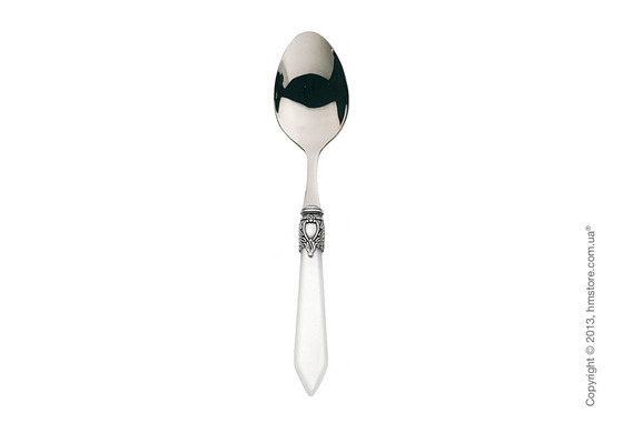 Набор столовых приборов Bugatti Oxford коллекция Old-Silverplated Ring на 6 персон, 24 предмета, White