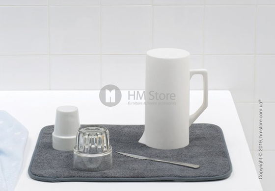 Коврик для сушки посуды из микрофибры Brabantia, Dark Grey