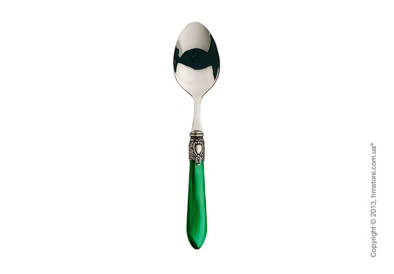 Набор столовых приборов Bugatti Oxford коллекция Old-Silverplated Ring на 6 персон, 24 предмета, Green