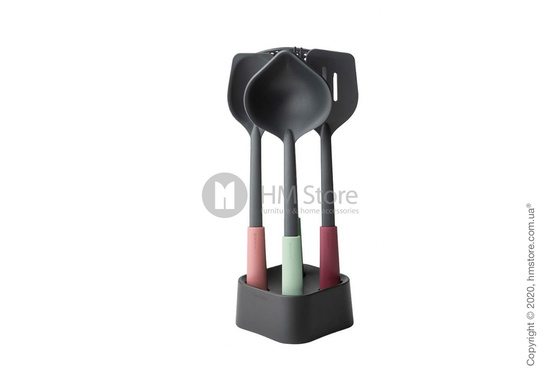 Набор кухонного инвентаря на подставке Brabantia Kitchen Utensil Set, Mixed