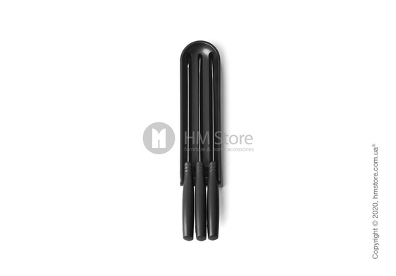 Набор ножей Brabantia Tasty with Block, 4 предмета, Dark Grey