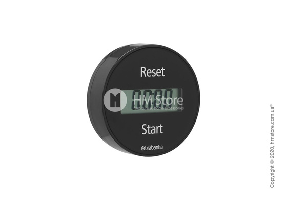 Таймер кухонный Brabantia Tasty Colours, Dark Grey