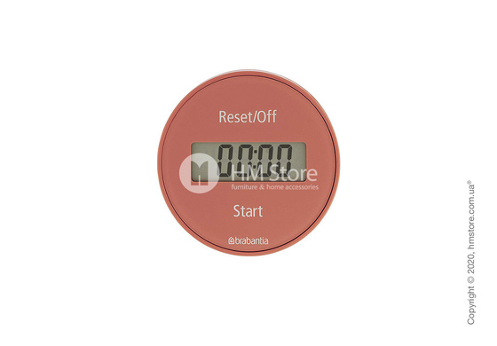 Таймер кухонный Brabantia Tasty Colours, Terracotta Pink