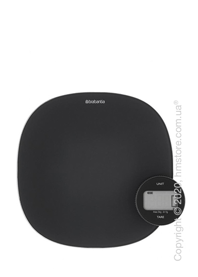 Весы кухонные Brabantia Digital Kitchen Scales Tasty+, Dark Grey