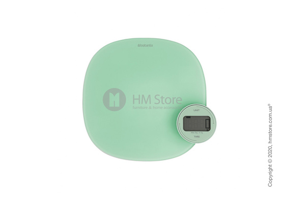Весы кухонные Brabantia Digital Kitchen Scales Tasty+, Jade Green