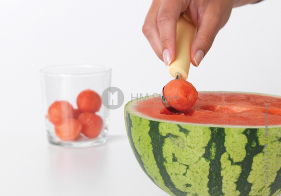 Нож для фигурной резки фруктов/овощей Brabantia Tasty+, Vanilla Yellow