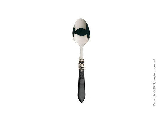 Набор столовых приборов Bugatti Oxford коллекция Old-Silverplated Ring на 6 персон, 24 предмета, Black