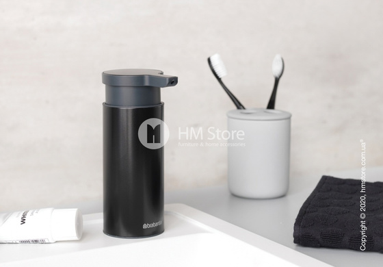 Диспенсер для жидкого мыла Brabantia Soap Dispenser, Matt Black Диспенсер для жидкого мыла Brabantia Soap Dispenser, Matt Black