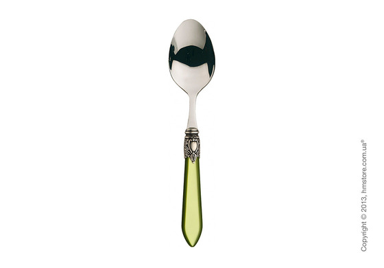 Набор столовых приборов Bugatti Oxford коллекция Old-Silverplated Ring на 6 персон, 24 предмета, Green