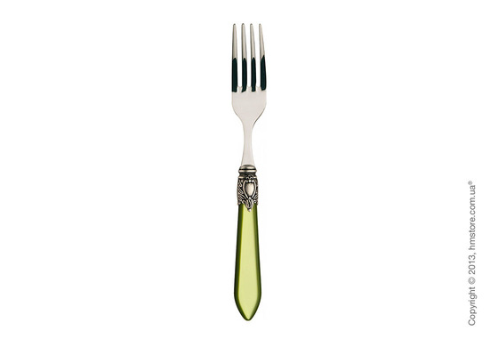 Набор столовых приборов Bugatti Oxford коллекция Old-Silverplated Ring на 6 персон, 24 предмета, Green