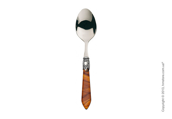 Набор столовых приборов Bugatti Oxford коллекция Old-Silverplated Ring на 6 персон, 24 предмета, Tortoiseshell