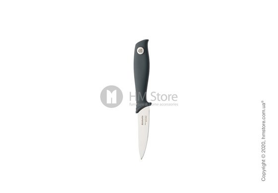 Нож Brabantia Paring Knife Tasty+, Dark Grey