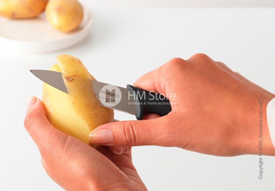 Нож Brabantia Paring Knife Tasty+, Dark Grey
