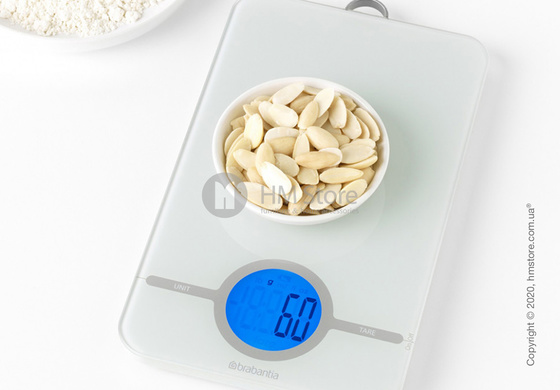 Весы кухонные Brabantia Kitchen Scales Tasty+, Light Grey