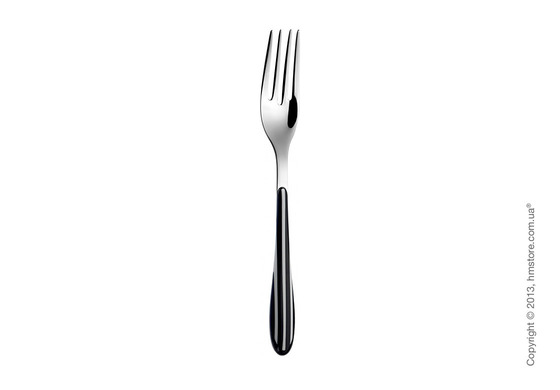 Набор столовых приборов Bugatti Zebra на 6 персон, 24 предмета, Black