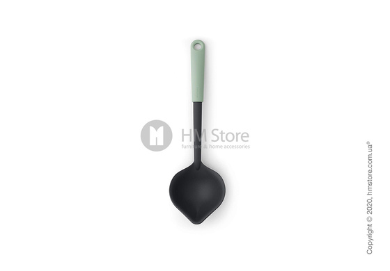 Ложка разливная Brabantia Soup Ladle Plus Scraper Tasty+, Jade Green