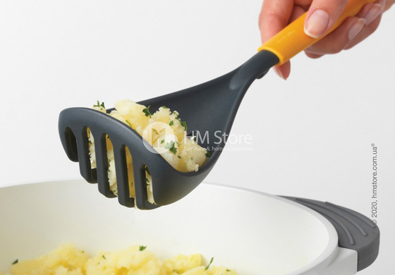 Пресс для картофеля Brabantia Potato Masher plus Spoon Tasty+, Honey Yellow Пресс для картофеля Brabantia Potato Masher plus Spoon Tasty+, Honey Yellow
