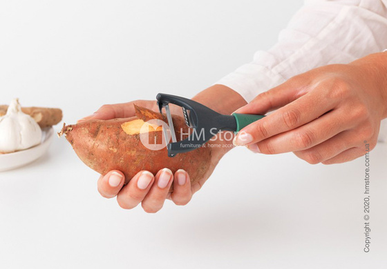 Овощечистка Brabantia Food Y-Peeler plus Zester Tasty+, Fir Green