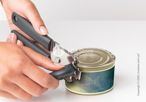 Нож консервный Brabantia Can Opener plus Bottle Tasty+, Dark Grey
